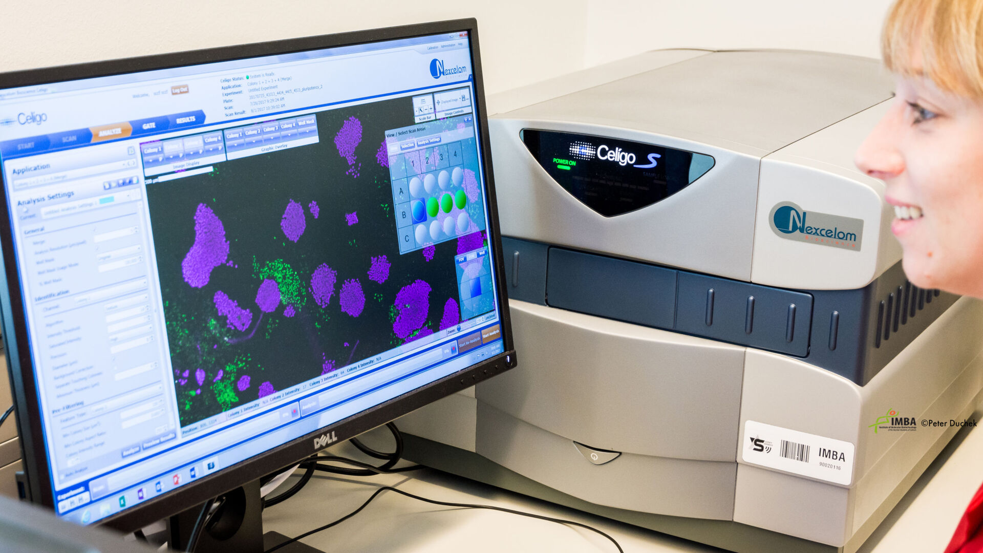 Imaging Cytometer provided by Peter Duchek, IMBA